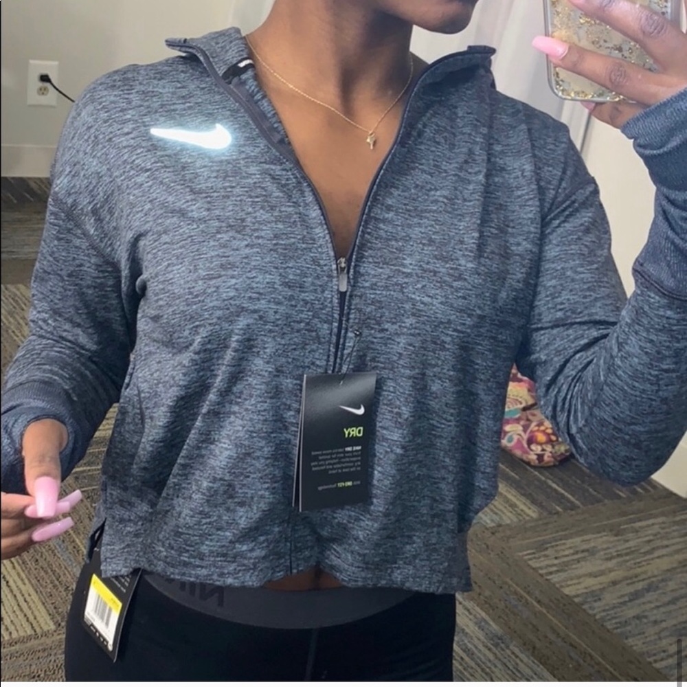 Blue Nike Pullover - image 8